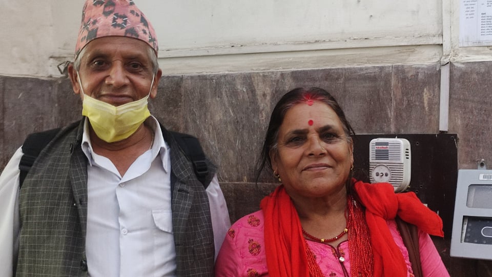 शान्तिदेवी खनाल र टीकाराम खनाल