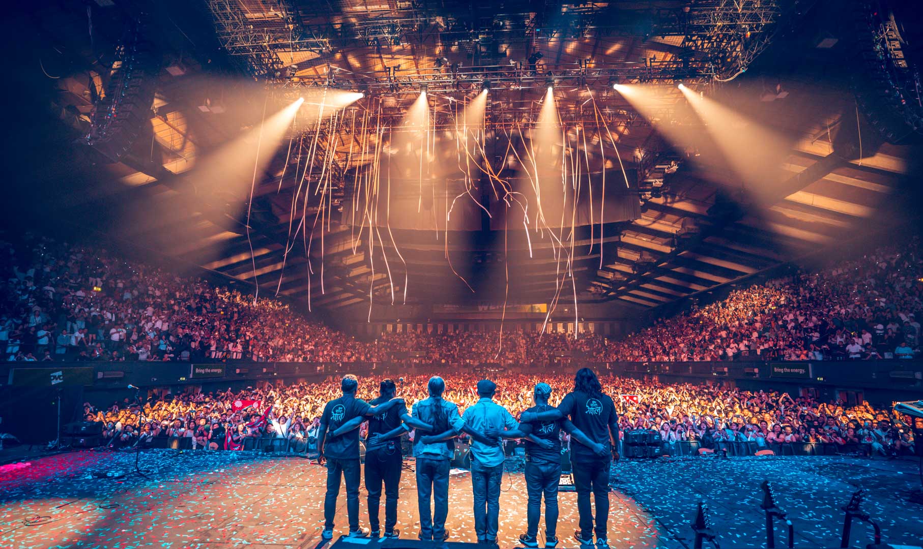 नेपथ्यले वेम्बलीमा रच्याे इतिहास