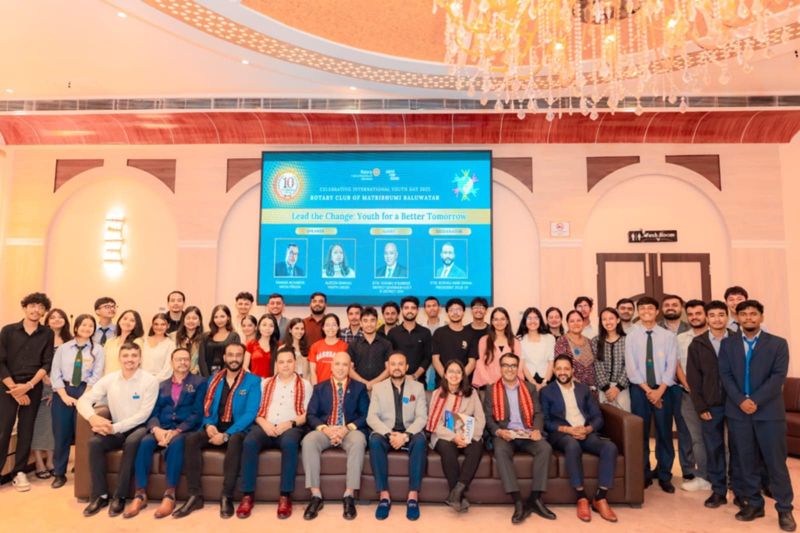 रोटरी क्लब अफ मातृभूमि बालुवाटारको युवा बिशेष छलफल कार्यक्रम सम्पन्न 