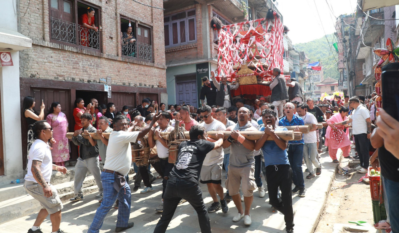चण्डेश्वरीको जात्रा मनाइँदै