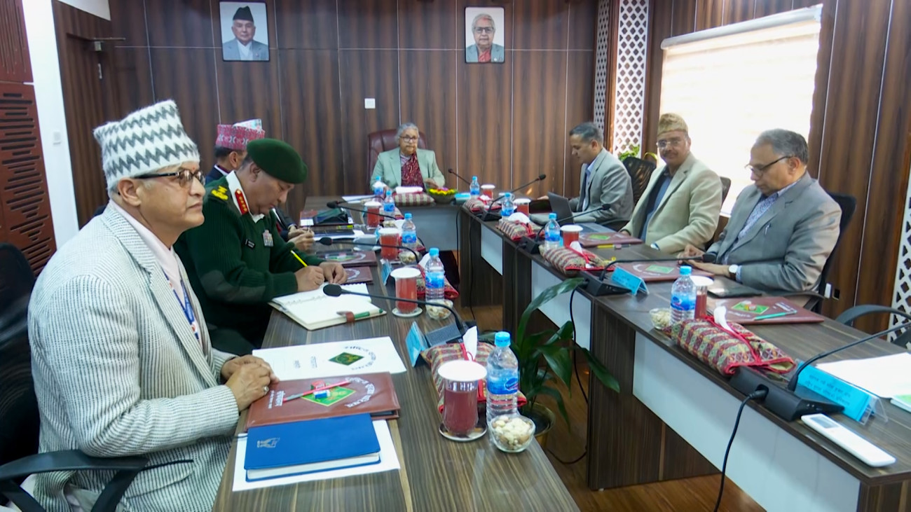 प्रधानमन्त्री कार्कीको अध्यक्षतामा सुरक्षा परिषद् बैठक सम्पन्न, प्रतिनिधि सभा निर्वाचन तयारीमा छलफल