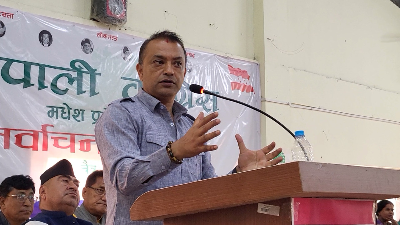 नेपाली कांग्रेस रिभाइभ हुन्छ : गगन थापा