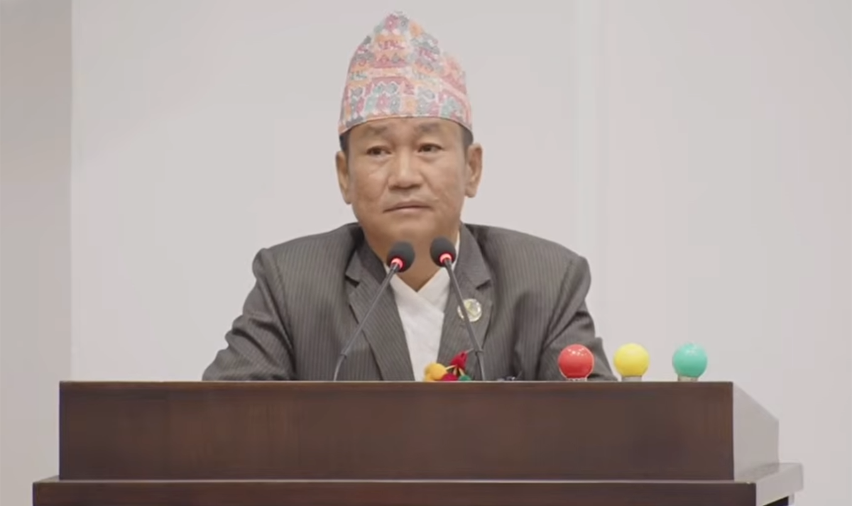 एमसीसी खारेज गर्न हर्क साम्पाङकाे माग