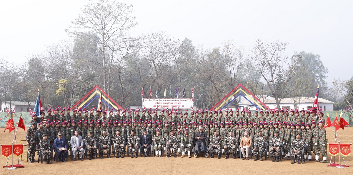 राष्ट्रिय सेवा दल सिनियर डिभिजन तालिमको दीक्षान्त कवाज सम्पन्न