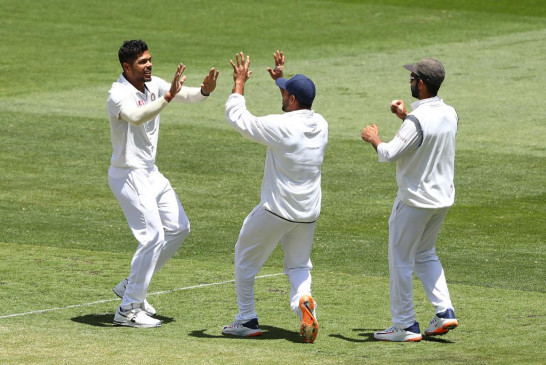 भारत–अस्ट्रेलिया टेस्ट क्रिकेट : भारतको रोमाञ्चक जित