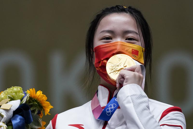 टोकियो ओलम्पिक : चीन २१ स्वर्णसहित शीर्षस्थानमा