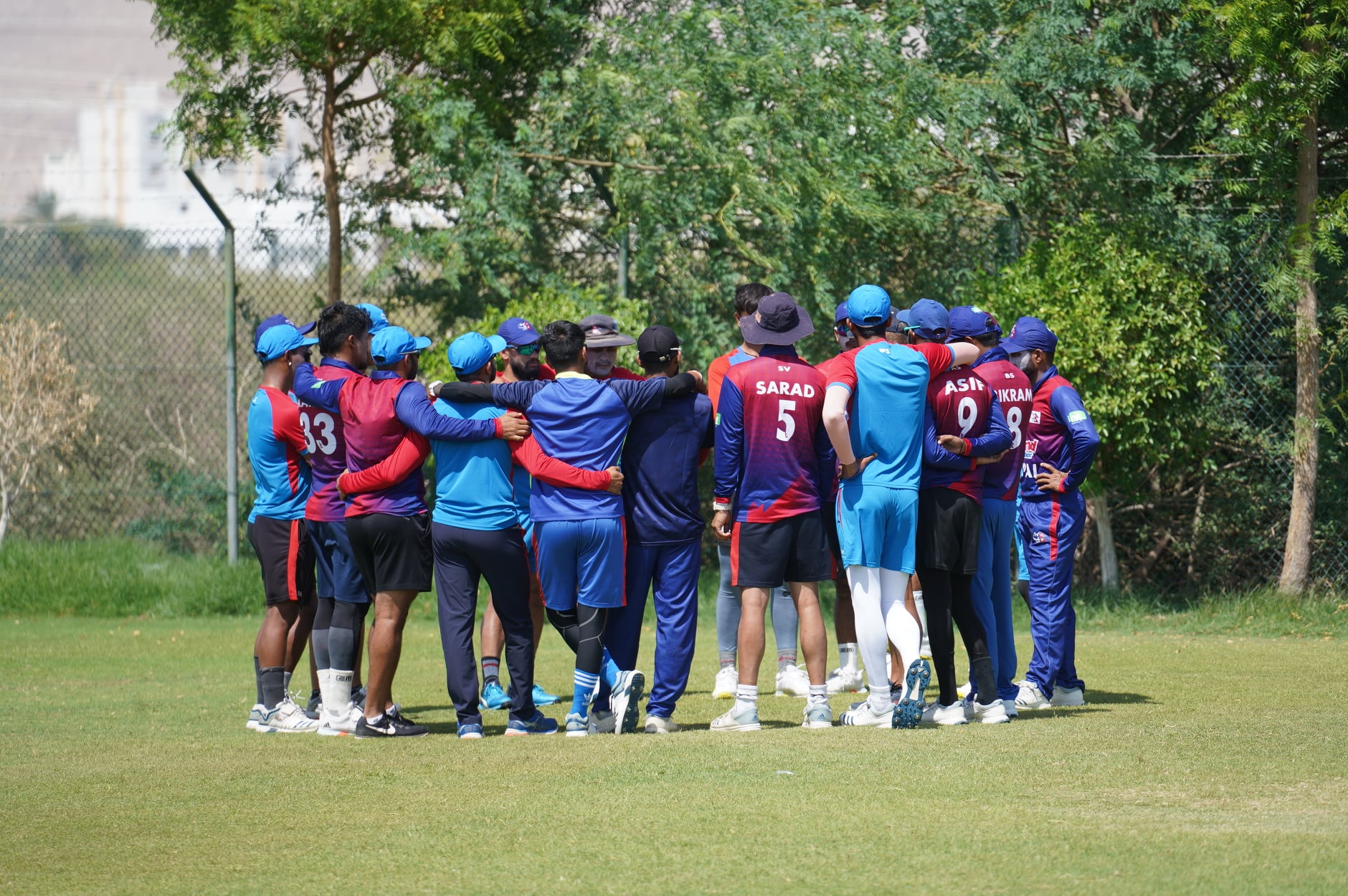 विश्वकप क्रिकेट लिग–२ : नेपाल र अमेरिकाबीच खेल हुँदै