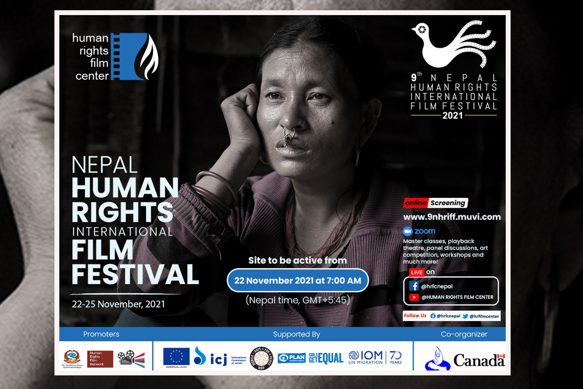 नवौं नेपाल मानवअधिकार अन्तर्राष्ट्रिय भर्चुअल चलचित्र महोत्सव सुरु