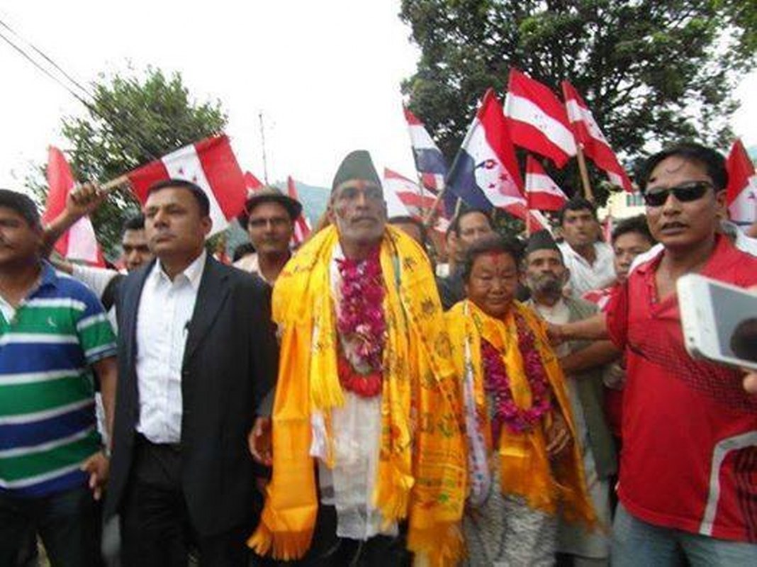 नेपाली कांग्रेस धादिङको सभापतिमा रामनाथ अधिकारी निर्वाचित 