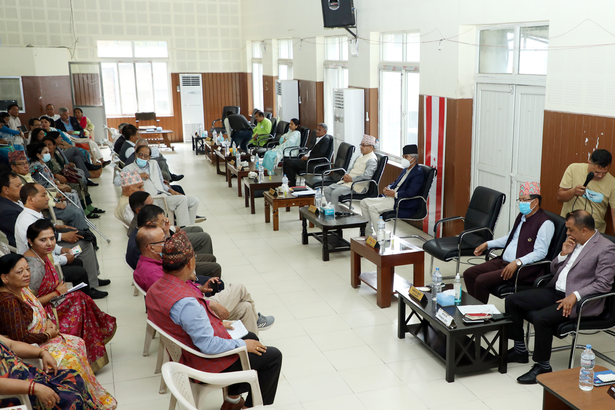 यस्तो छ कांग्रेस नेतादेखि कार्यकर्तासम्मको प्रस्तावित मर्यादाक्रम