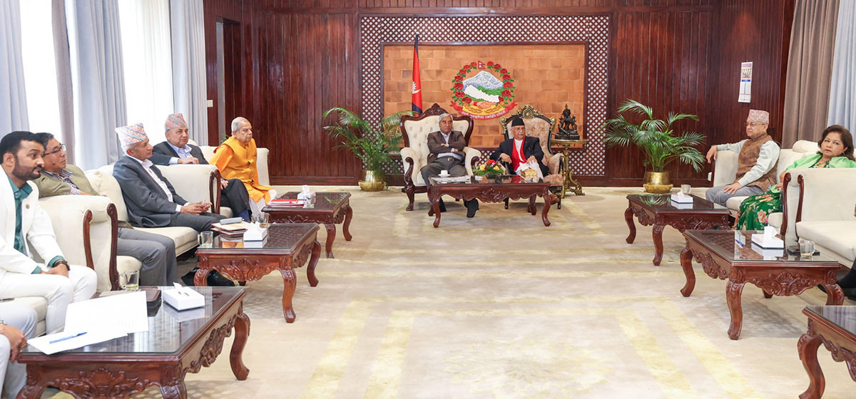 बालुवाटारमा सत्तारूढ दलको बैठक जारी