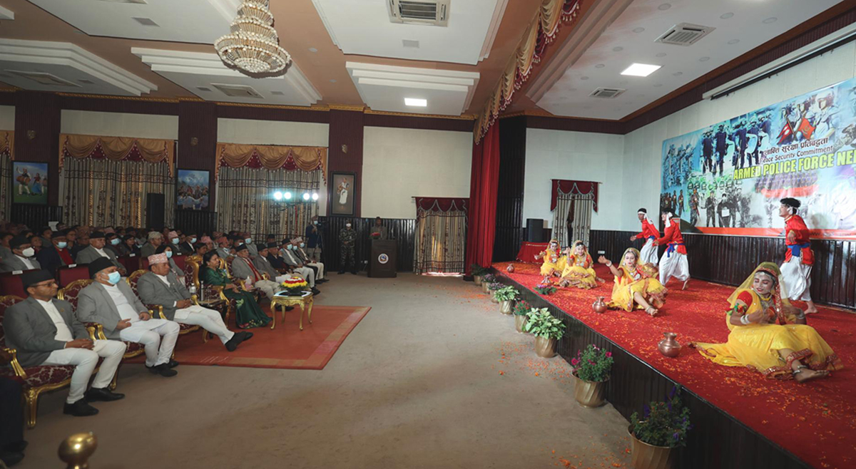 सांसदको सम्मानमा शीतल निवासमा सांस्कृतिक कार्यक्रम