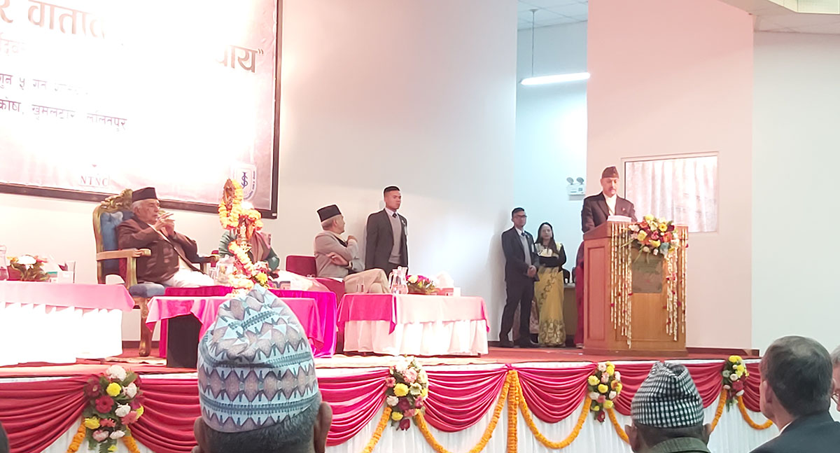 ‘विकास र वातावरणबीच सन्तुलन कायम राख्दै दिगो विकास लक्ष्य हासिल गर्नुपर्ने’