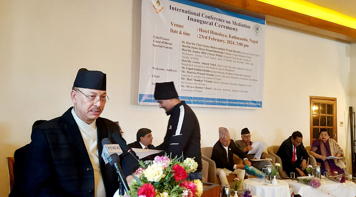 ‘मेलमिलापबाट अन्तरदेशीय विवाद समाधान गर्न सकिन्छ’