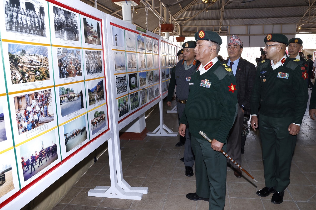 नेपाली सेनाको फोटो तथा बृहत् प्रदर्शनी २०८१ सुरु