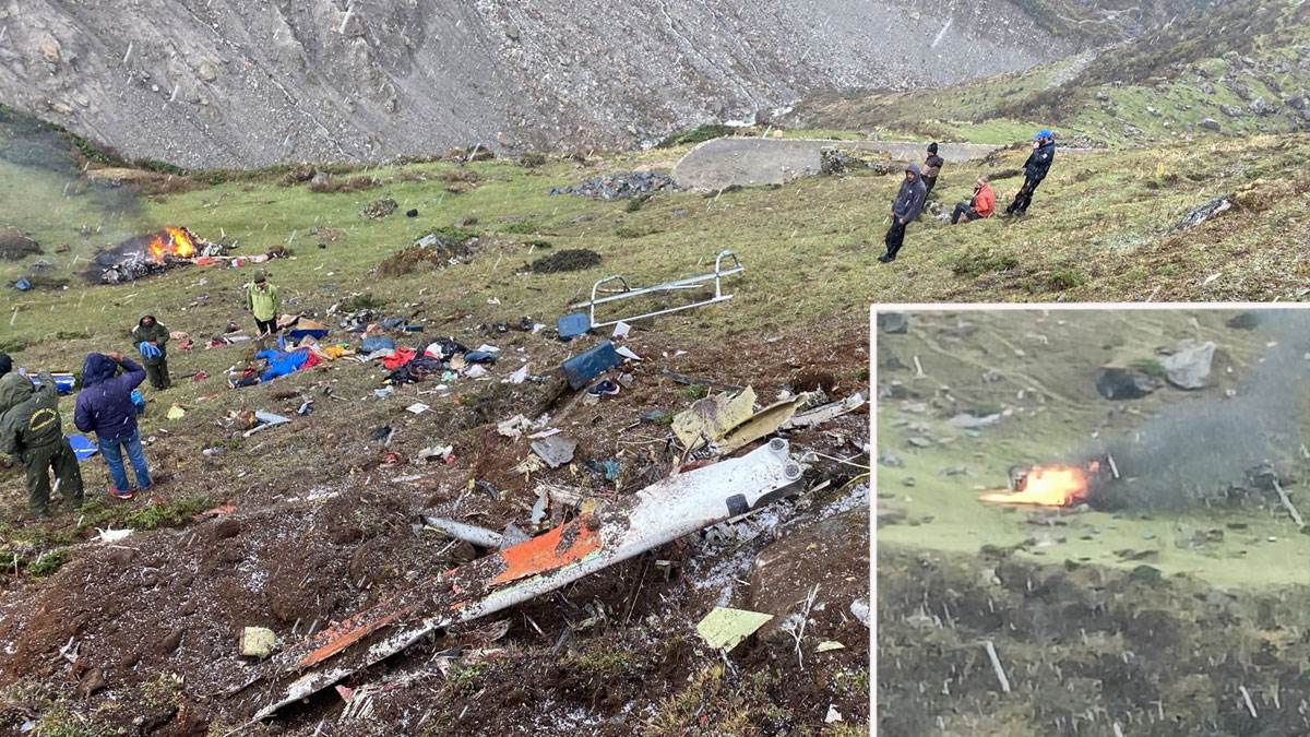 केदारनाथमा हेलिकोप्टर दुर्घटना, ६ जनाको मृत्यु