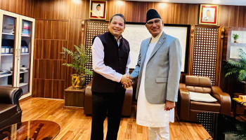 अर्थमन्त्री पौडेल र चौथाइवालेबीच भेट 