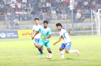 विराट गोल्ड कप फुटबल प्रतियोगिताः सम्राट स्पोर्टिङ विजयी