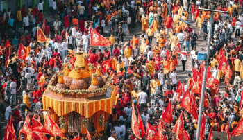 गहवामाईको रथयात्रामा देखियो उल्लास [तस्बिरहरू]