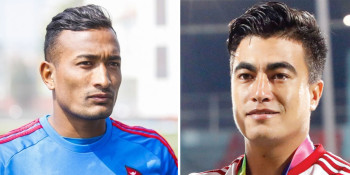 फुटबलर विराज महर्जन र विकेश कुथुले समर क्याम्प गर्ने 