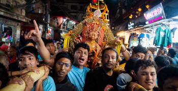 तस्बिरमा हेर्नुस पचली भैरवकाे जात्रा