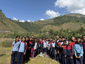 अर्जुनचौपारीका चेन्ज मेकर क्लबहरूद्वारा सरसफाइ तथा व्यवहारिक सिकाइ कार्यक्रम सम्पन्न