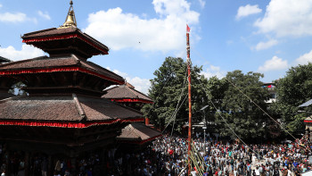 आज इन्द्रजात्रा पर्व मनाइँदै, उपत्यका बिदा