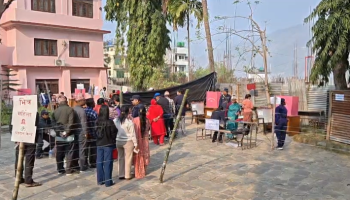 रामेछापका सबै निर्वाचन केन्द्रमा शान्तिपूर्ण मतदान जारी