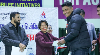 विश्वविद्यालय खेलकुद प्रतियोगितामा त्रिविको ह्‍याट्रिक