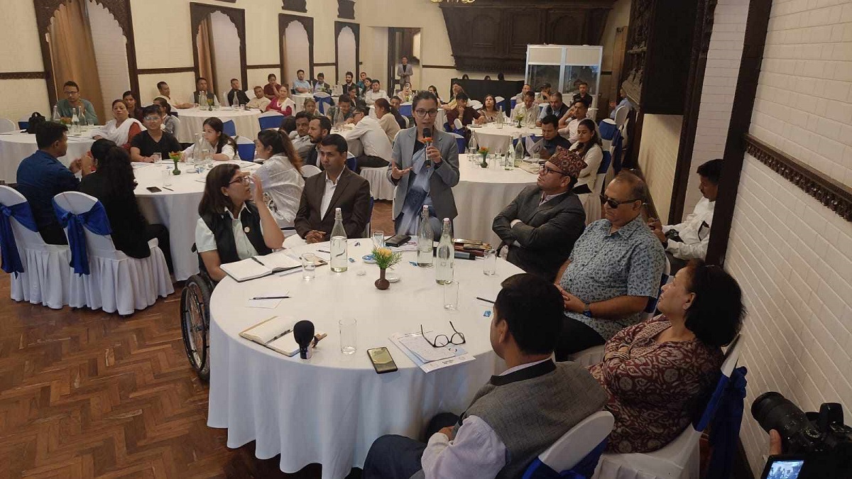 निर्वाचनमा अपाङ्गता भएका व्यक्तिहरूको पहुँच र सहभागिता बारेकाे प्रतिवेदन सार्वजनिक 