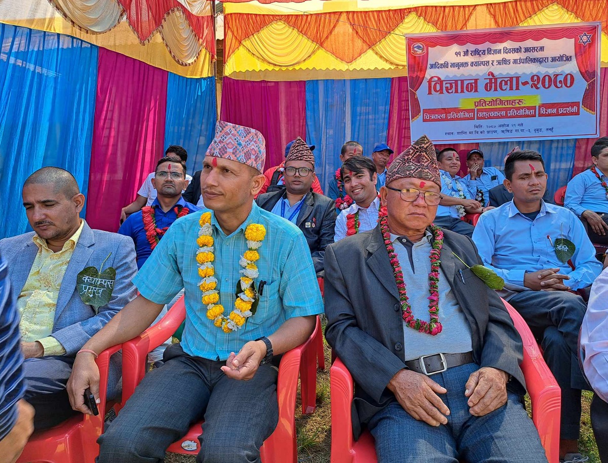 आदिकवि भानुभक्त क्याम्पसमा बिज्ञान मेला-२०८० सम्पन्न 