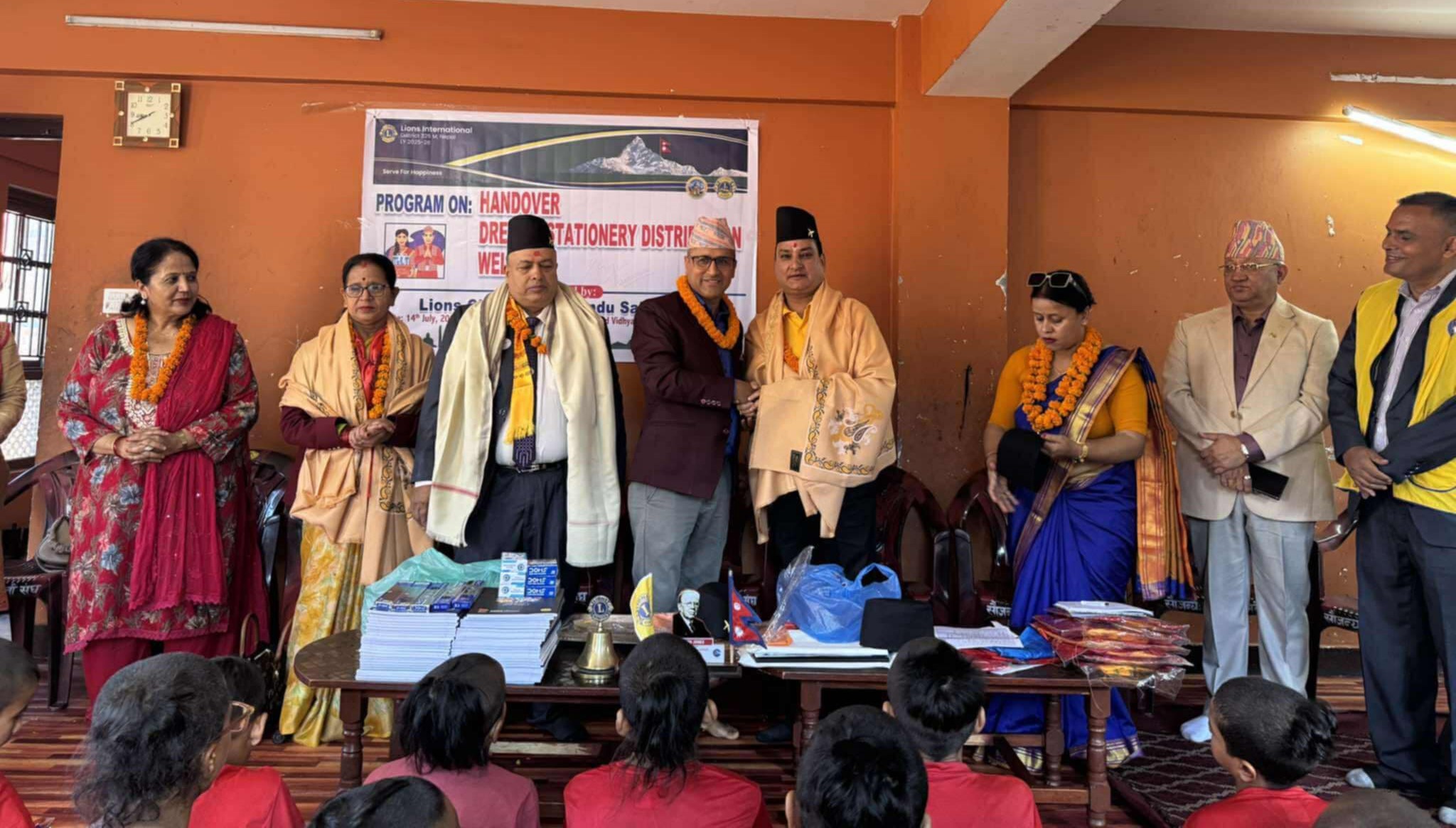 लायन्स क्लव काठमाडौं साझा फुलबारीको अध्यक्षमा शर्मा 