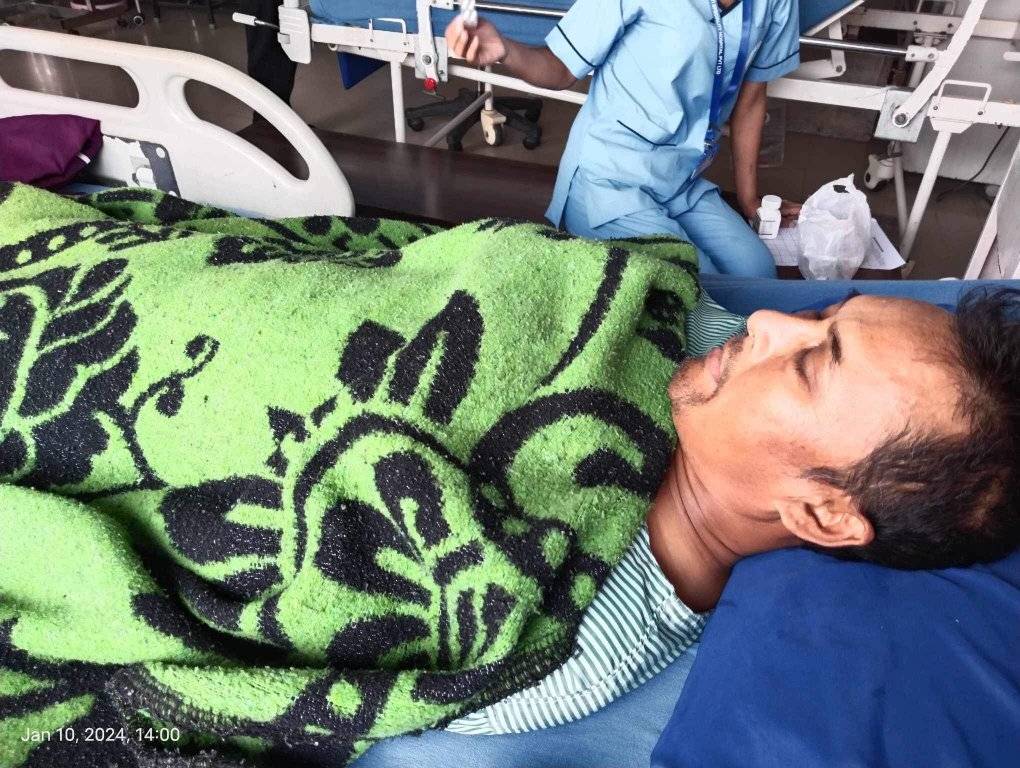 उपचारमा सहयोगको याचना गर्दै मिर्गौलापीडित पत्रकार पिबी दियाली