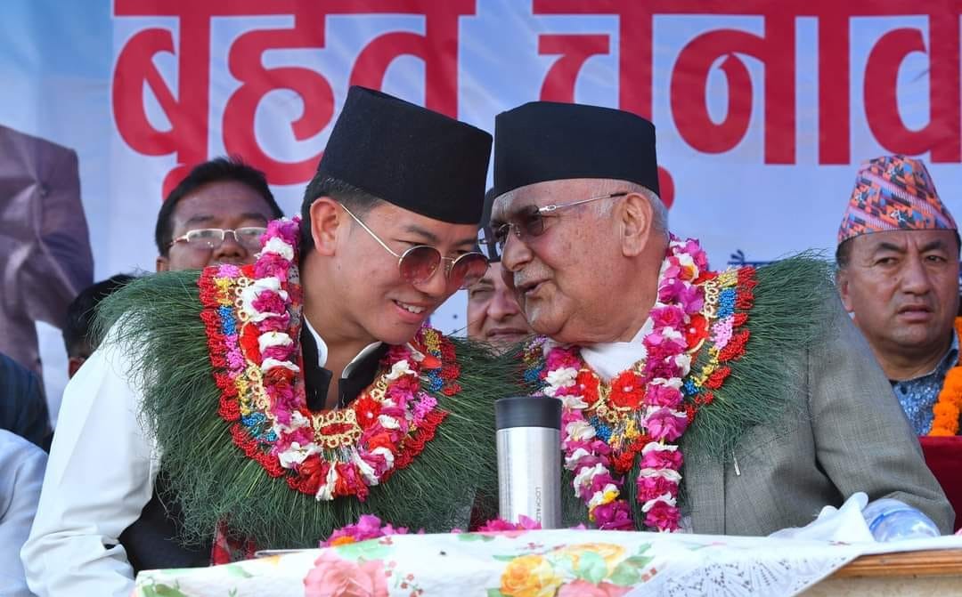 इलाममा एमालेको विजयी सभालाई ओलीले सम्बोधन गर्ने