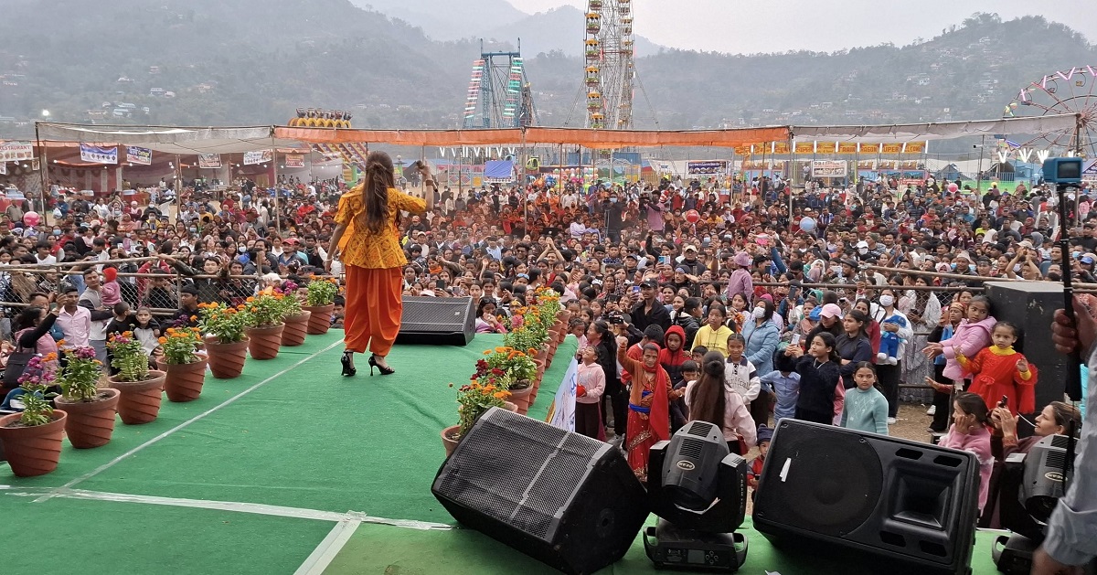 महोत्सवले ततायो स्याङ्जा बजार, दर्शकको भीडले बढ्यो चहलपहल 