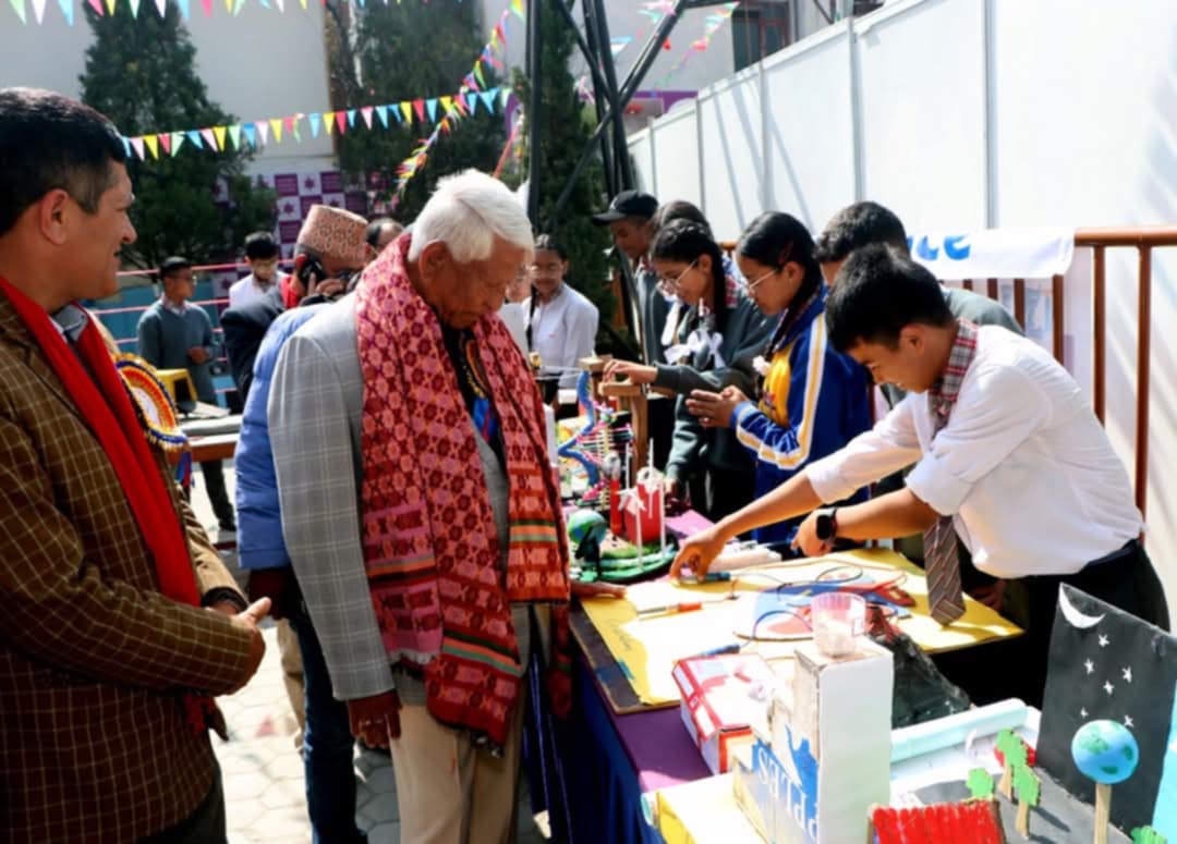 नवोदित कलेजमा साईन्स एण्ड रोवोटिक्स प्रदर्शनी 