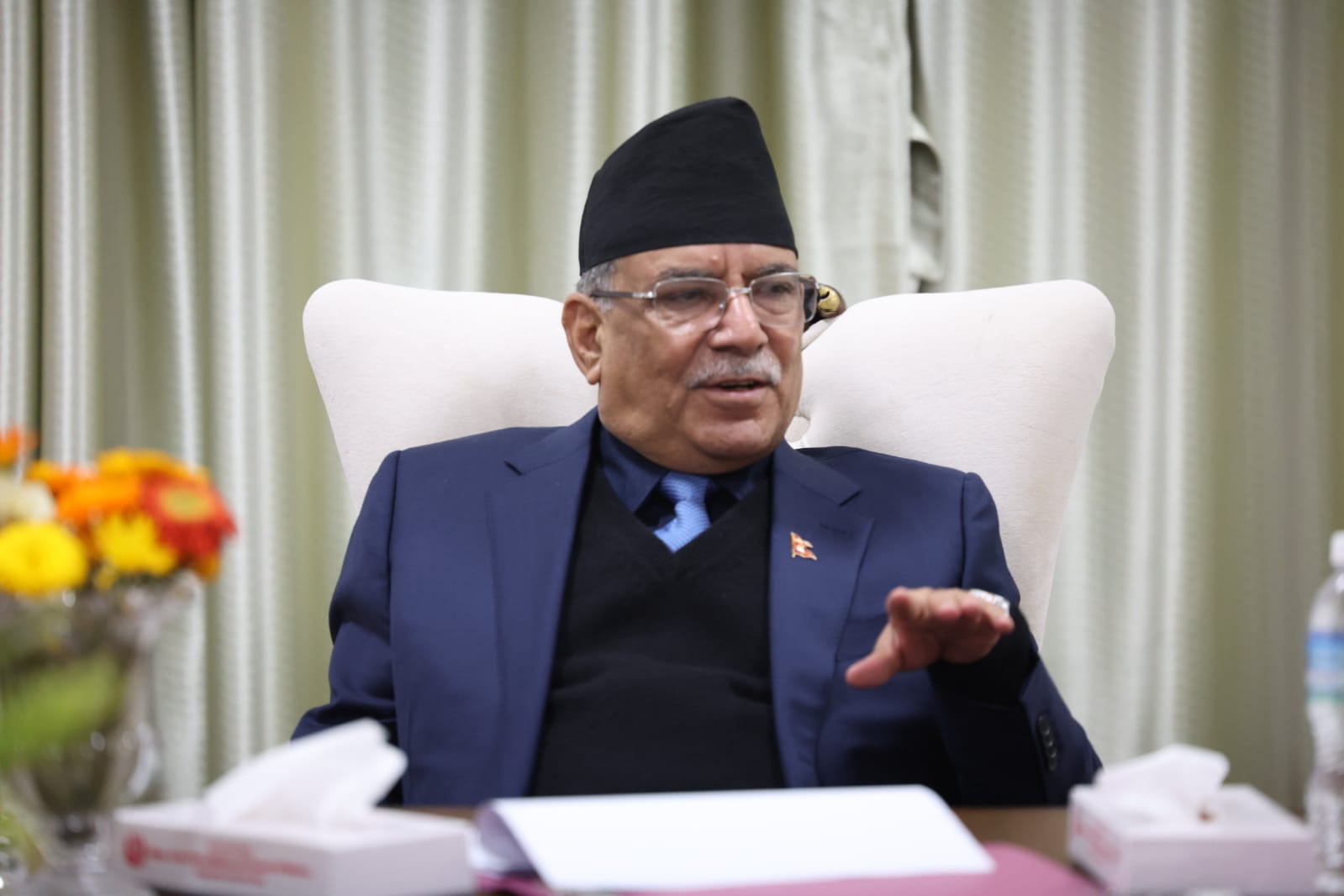 वीर अस्पतालको सेवा गुणस्तरीय र सुलभ बनाउन प्रधानमन्त्री दाहालको निर्देशन