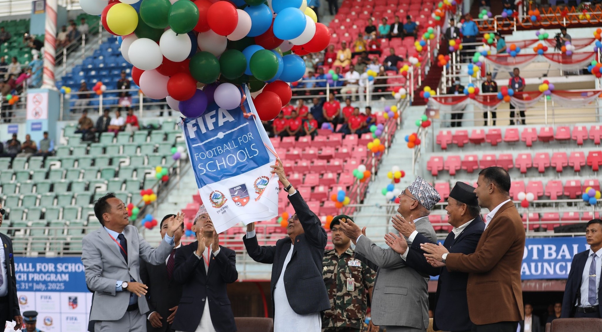 नेपालमा सुर भयो ‘फिफा फुटबल फर स्कूल्स’ कार्यक्रम