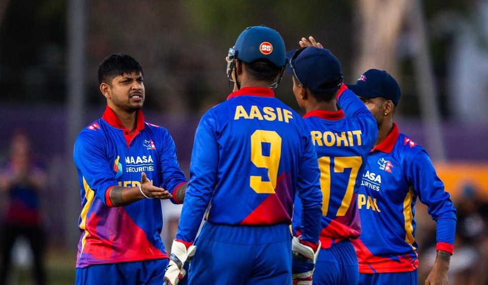 टप इन्ड टि–२० सिरिजमा नेपाल पराजित