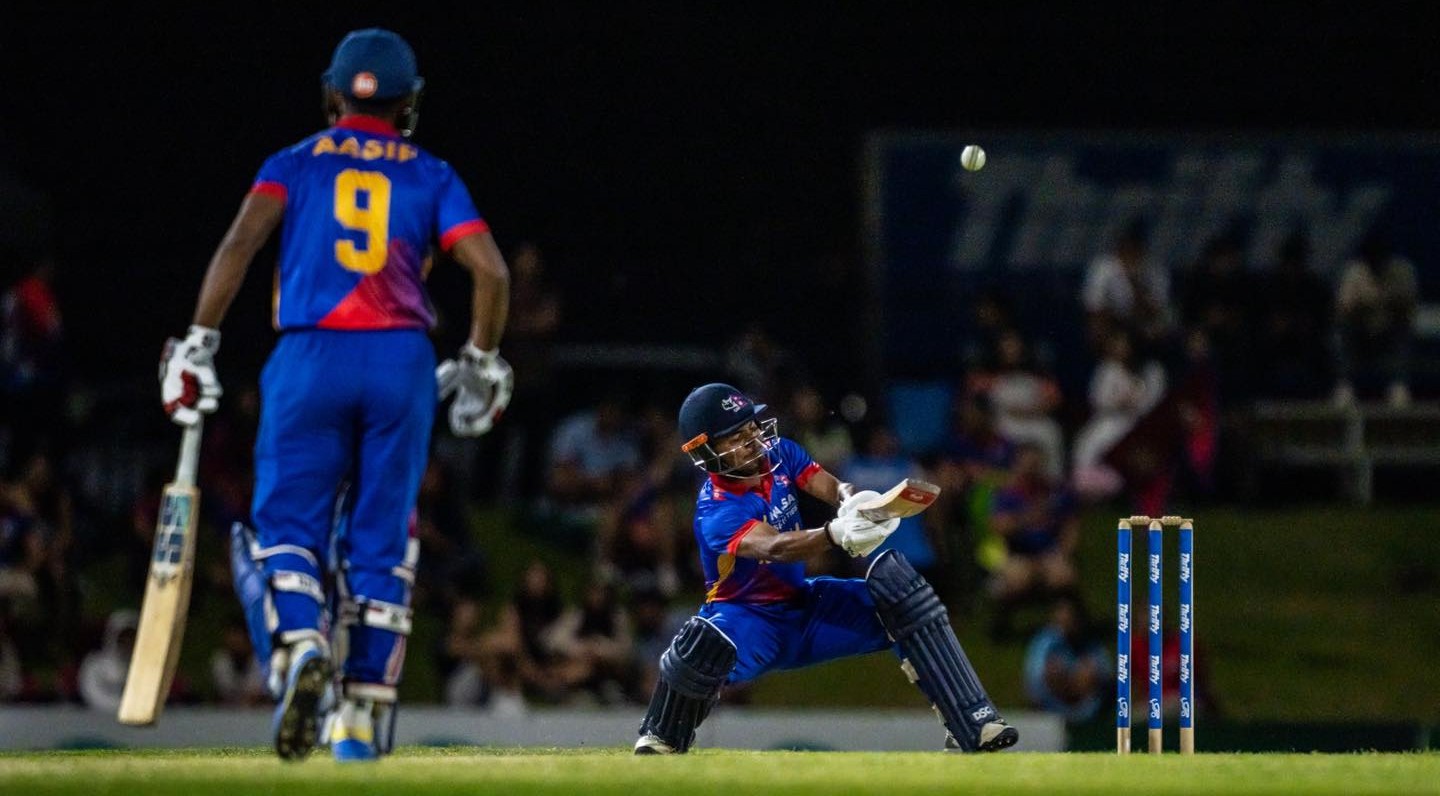 टप इण्ड टि–२० सिरिजमा नेपालको लगातार तेस्रो हार