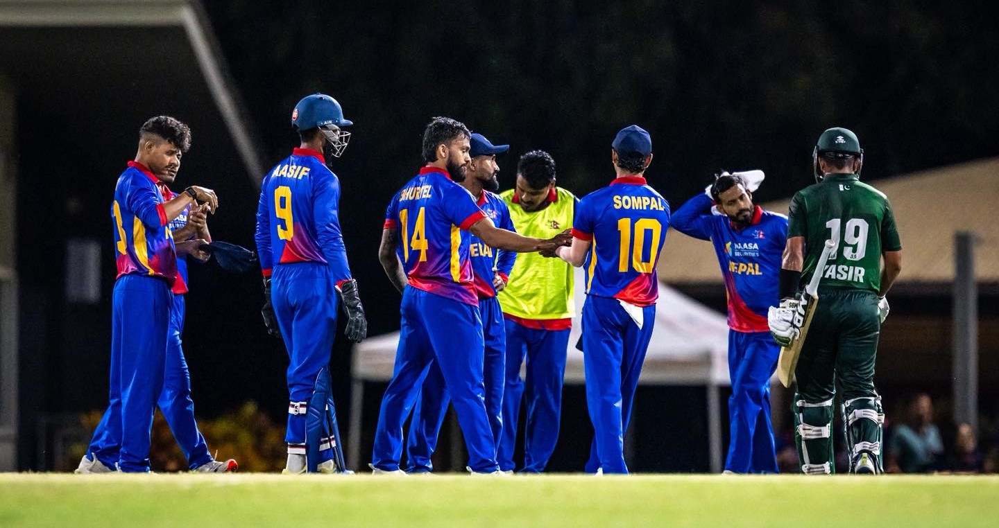 टप इन्ड टि–२० सिरिजमा नेपाल पाकिस्कोतानसँग १ रनले पराजित, प्रतियोगिताबाट बाहिरियो
