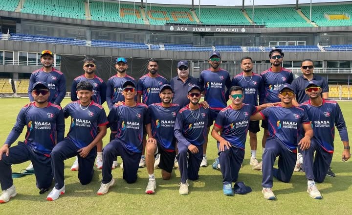 नेपाल एले जित्यो आसामविरुद्धको टि–२० सिरिज, अन्तिम खेलमा ४४ रनको जित