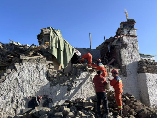 चीन भूकम्पमा मृत्यु हुनेको संख्या ९५ पुग्यो