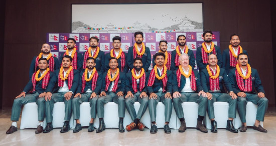 विश्वकप खेल्ने नेपाली टिमको बिदाई, आइतबार श्रीलंका जाने