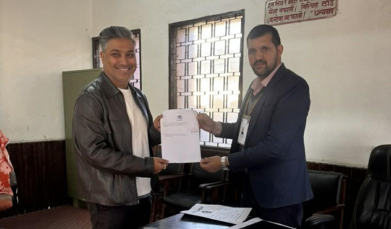 पठाओका सञ्चालक बस्न्यातले काठमाडौं–१ बाट दिए स्वतन्त्र उम्मेदवारी