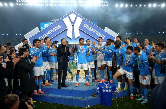 नापोलीले जित्यो सुपरकोपा इटालियना उपाधि