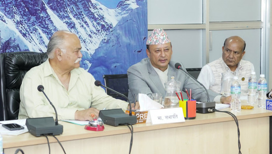 क्षति न्यूनीकरणका लागि पूर्वसूचना प्रणाली सरकारको प्राथमिकतामाः ऊर्जामन्त्री खड्का