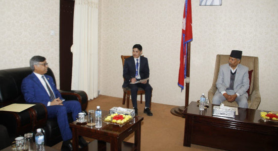 उपराष्ट्रपति यादव र सार्क महासचिवबीच भेट