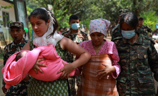 बाढी प्रभावित क्षेत्रमा राष्ट्रिय सेवा दलका क्याडेट सक्रिय