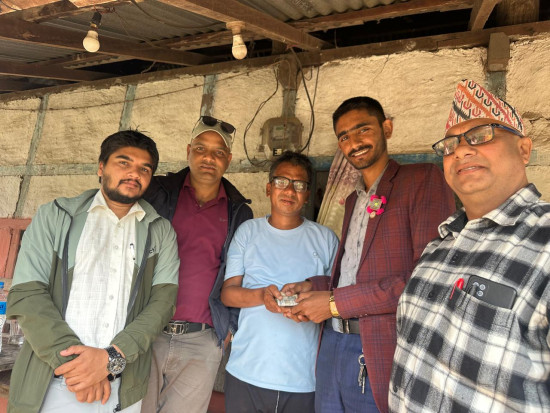 चौथो वार्षिकोत्सवमा प्रदेश खबरले गर्‍यो पत्रकारलाई आर्थिक सहयोग